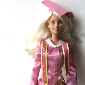 Barbie Graduation Cap and Gown Doll